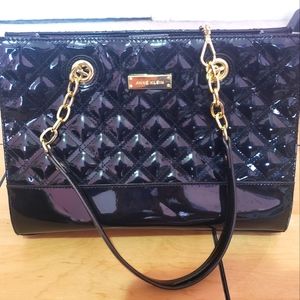Anne klein shoulder glossy bag 12×8 inch